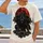 Three-Headed Black Wolf Beneath Blood Red Moon for Gothic Nights and Outdoor Adventures All-over Print Unisex T-shirt - 2