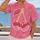 Pink Cherry Pair With Golden Accents For Sweet Everyday Casual Summer Outings All-over Print Unisex T-shirt - 2