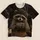 Raccoon in Knit Beanie Holding Cards for Cozy Game Nights and Casual Weekend Style All-over Print Unisex T-shirt - 5
