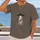 UFO Abducting Cow Scene for Casual Outings and Everyday Wear for Space Fans All-over Print Unisex T-shirt - 2