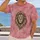 Golden Lion Head Linework For Travel, Summer Days And Casual Everyday Wear Unisex All-over Print Unisex T-shirt - 2