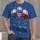 Red Wine And Blue Wine Glasses For Fourth Of July Celebrations And Summer Gatherings All-over Print Unisex T-shirt - 1