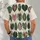 Variegated Tropical Leaves for Botanical Style and Everyday Nature Lovers All-over Print Unisex T-shirt - 4