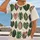 Variegated Tropical Leaves for Botanical Style and Everyday Nature Lovers All-over Print Unisex T-shirt - 2