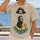 Grim Reaper Riding Rubber Duck in Rainy Day Humor for Alternative Casual Wear Fans All-over Print Unisex T-shirt - 2