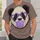 Panda Heart Glasses Bubblegum Cute Casual Style for Teens and Adults Everyday Wear All-over Print Unisex T-shirt - 6