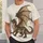 Mottled Brown Dragon for Everyday Fantasy Fans, Casual Days and Outdoor Adventures All-over Print Unisex T-shirt - 6