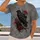 Gothic Raven And Crimson Spider Lilies For Alternative Streetwear And Dark Nature Fans All-over Print Unisex T-shirt - 2