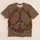 Floral Peace Symbol With Retro Blooms for Festival Days and Everyday Calm All-over Print Unisex T-shirt - 5