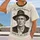 Vintage Hat-Wearing Man Portrait for Thoughtful Casual Style and Everyday Wear All-over Print Unisex T-shirt - 2