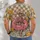 Relaxing Skeleton Poolside Flowers for Summer Festivals and Casual Everyday Stylewear All-over Print Unisex T-shirt - 4