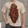 Anatomical Sacred Heart With Flames for Alternative Everyday Style All-over Print Unisex T-shirt - 1
