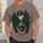 Skeleton Hands and Teal Roses Hourglass for Alternative Everyday Style and Gothic Fans All-over Print Unisex T-shirt - 6