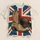 Union Flag Cowboy Boot and Bowler Hat Retro Americana Gift for Western History Fans All-over Print Unisex T-shirt - 5