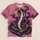Coiled Cobra With Violet Smoke For Alternative Streetwear And Everyday Style All-over Print Unisex T-shirt - 5