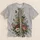 Botanical Spine And Butterfly Motif For Nature Lovers, Garden Walks And Everyday Wear All-over Print Unisex T-shirt - 5