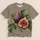 Realistic Fig and Leaf Botanical Still Life for Casual Days, Gardening and Nature Lovers All-over Print Unisex T-shirt - 5
