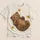 Reclining Brown Bear and Daisies for Cozy Casual Days and Nature Lovers All-over Print Unisex T-shirt - 5