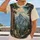 Yosemite Mountain Wilderness Scenery for Hiking Adventures and Everyday Outdoor Wear All-over Print Unisex T-shirt - 2