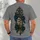 Gothic Skeleton Hand And Teal Roses For Dark Romantic Everyday Streetwear Fans All-over Print Unisex T-shirt - 4