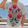 Vibrant Folk Floral Bouquet for Everyday Casual Style and Nature Loving Adults All-over Print Unisex T-shirt - 2