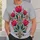 Vibrant Folk Floral Bouquet for Everyday Casual Style and Nature Loving Adults All-over Print Unisex T-shirt - 6
