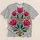 Vibrant Folk Floral Bouquet for Everyday Casual Style and Nature Loving Adults All-over Print Unisex T-shirt - 5