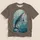 Whale and Cherry Blossoms for Calm Coastal Days and Nature-Loving Adults and Teens All-over Print Unisex T-shirt - 5