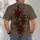 Red Roses and Rustic Cross for Faithful Everyday Wear, Christian Gift for Men and Women All-over Print Unisex T-shirt - 4