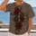 Red Roses and Rustic Cross for Faithful Everyday Wear, Christian Gift for Men and Women All-over Print Unisex T-shirt - 2