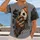 Burning Ace Card and Tattooed Hand for Bold Streetwear and Casual Weekend Style All-over Print Unisex T-shirt - 2