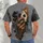 Burning Ace Card and Tattooed Hand for Bold Streetwear and Casual Weekend Style All-over Print Unisex T-shirt - 4