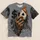 Burning Ace Card and Tattooed Hand for Bold Streetwear and Casual Weekend Style All-over Print Unisex T-shirt - 5