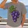 Purple Grape Cluster for Vineyard Picnics and Casual Orchard Days for Fruit Lovers All-over Print Unisex T-shirt - 2