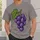 Purple Grape Cluster for Vineyard Picnics and Casual Orchard Days for Fruit Lovers All-over Print Unisex T-shirt - 6