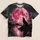 Howling Wolf and Pink Full Moon Night Scene for Outdoor Adventures and Nature Lovers All-over Print Unisex T-shirt - 5