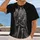 Jesus And Kneeling Knight Engraving For Faithful Everyday Style All-over Print Unisex T-shirt - 2
