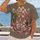 Meditating Pink Skeleton With Potted Plants For Alternative Everyday Streetwear All-over Print Unisex T-shirt - 2