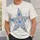 Blue Floral Star Motif for Casual Everyday Wear and Outdoor Weekends with Friends All-over Print Unisex T-shirt - 6