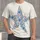 Blue Floral Star Motif for Casual Everyday Wear and Outdoor Weekends with Friends All-over Print Unisex T-shirt - 1