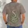 Green Coiled Snake And Crescent Moon For Everyday Alternative Style All-over Print Unisex T-shirt - 4