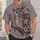 Floral Owl and Blossom Branch for Nature Lovers, Everyday Casual Style and Gifts All-over Print Unisex T-shirt - 6