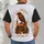 Raven Skull and Candle Art for Alternative Everyday Style and Gothic Gift Seekers All-over Print Unisex T-shirt - 4