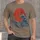 Red Sun Blue Wave Coastal Art for Everyday Streetwear and Outdoor Adventures All-over Print Unisex T-shirt - 1