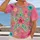 Colorful Floral Starfish for Beach Days and Casual Coastal Weekends for Women and Friends All-over Print Unisex T-shirt - 2
