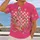 Skeleton Riding Bicycle With Flowers for Playful Everyday Streetwear and Cycling Fans All-over Print Unisex T-shirt - 2