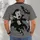 Classic Cartoon Vampire And Flying Bat For Halloween Nights And Everyday Spooky Style All-over Print Unisex T-shirt - 4