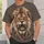 Roaring Lion Head for Bold Streetwear Looks and Everyday Outdoor Adventures Unisex All-over Print Unisex T-shirt - 6