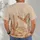 Desert Sunset Cactus and Eagle Scene for Outdoor Adventures and Everyday Casual Wear All-over Print Unisex T-shirt - 4