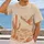 Desert Sunset Cactus and Eagle Scene for Outdoor Adventures and Everyday Casual Wear All-over Print Unisex T-shirt - 2